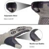 Safety Work Gloves for Men General Utility Work Gloves TPR Impact Reducing Work Gloves, Non-Slip Breathable Mechanics Gloves - Image 4