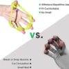 Hand Grip Strengthener, Finger Exerciser, Grip Strength Trainer (6 PCS),New Material,Forearm Grip Workout, Finger Stretcher, Relieve Wrist Pain, Carpal Tunnel (Large) - Image 7