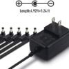 SONICAKE 9V DC 1A Power Supply Adapter for Guitar Effects Pedal with 5 Way Daisy Chain Power Cable - Image 3