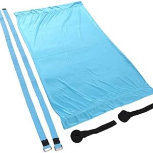 BORDSTRACT Yoga Swing Set, Yoga Hammock Sling Inversion Exercises Tool Fitness Band Trapeze Swing Kit for Adult Kids Fitness Gymnastics(Blue)