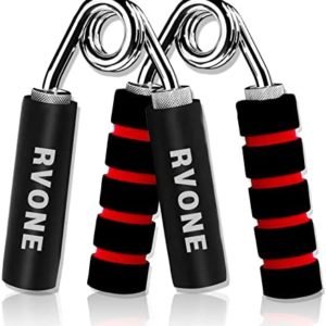 RVONE Hand Grip Strengthener Adjustable Resistance 50-150 LBS Grip Strength Trainer, Hand Gripper Finger Strengthener, Workout Squeezer Wrist Forearm Muscle Exerciser Metal Training
