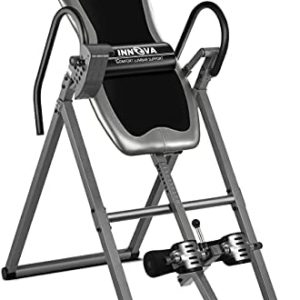 Innova Inversion Table with Adjustable Headrest, Reversible Ankle Holders, and 300 lb Weight Capacity