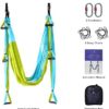 aum active Yoga Swing Set - Aerial Yoga Swing with Extension Straps, Carabiners, and Pose Guide - Aerial Yoga Hammock Inversion Tool - Yoga Swing for Indoor and Outdoor Use - Image 2