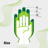 White Gloves Moisturizing Overnight Bedtime Cotton | White Inspection Premium Cloth Quality | Eczema Dry Sensitive Irritated Skin Spa Therapy Secure Wristband (100% Cotton, 7 Pairs) - Image 6