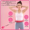 FORVEES Smart Weighted Hula Hoop for Adults Weight Loss with Counter – Effective Waist Trainer for Plus Size Adults 52in – 24+3 Detachable Knots Infinity Hoop – 2 in 1 Massage Exercise Equipment - Image 6