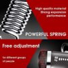TOOFLEE Grip Strength Trainer - Hand Grip Strengthener with Adjustable Resistance 22-132Lbs - Forearm Exerciser, Wrist Strengthener, Hand Workout Squeezer to Improve Strength - Workout Hand Grips - Image 4