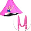 EVTSCAN Aerial Yoga Hammock 2.8x1m/9.2x3.3ft Durable Elastic Yoga Inversion Swing Fitness Training Accessory - Image 5