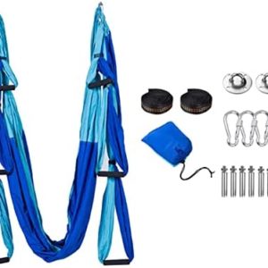 Newmind Aerial Yoga Hammock Ceiling Hanging Fitness Gym Tool Indoor Sling Strong Yoga Swing