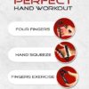 WOD Nation Hand Grip Strengthener, Adjustable Grip Strength Trainer 100LB-300LB | Forearm Strengthener, Wrist Strengthener, Hand Strengthener | Grip Trainer, Hand Gripper, Strength Training Hand Grips - Image 3
