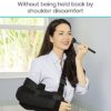 Vive Shoulder Abduction Sling - Immobilizer for Injury Support - Pain Relief Arm Pillow for Rotator Cuff, Sublexion, Surgery, Dislocated, Broken Arm - Brace Includes Pocket Strap, Stress Ball, Wedge - Image 6