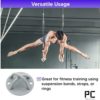 Ceiling Set of 2 Mount Brackets for Gym & Home | Suspension Straps X Mounts | Anchor for Olympic Rings | Fitness Training | Yoga Swing | Battle Ropes | Resistance Band & Boxing Equipment | Aerial Yoga - Image 4