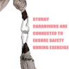 Yoga Swing,Yoga Hammock Set Ceiling Mount Accessories - Image 5