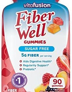 Vitafusion Fiber Well Gummy Vitamins, 90 ct