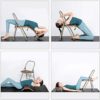 CIGOCIVI Yoga Auxiliary Chair with Lumbar Back Support Relieve Back Pain Chair Foldable Balance Handstand Training Tool - Image 4
