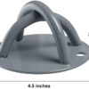 Faswin Wall Mount Bracket for Suspension Straps, Ceiling Anchor X Mount for Olympic Rings, Body Weight Strength Training Systems, Yoga Swings & Boxing Equipment - Image 4