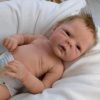 ZTDOLL Reborn Baby Dolls, Reborn Dolls Girl 18 Inch, Handmade Realistic Girl Baby Doll Newborn Lifelike Dolls in Soft Vinyl and Weightd Body for Daughter, Mother, Birthday Gifts,, Weddings, Parties - Image 5