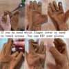 Leather Safety Work Gloves Gardening Carpenter Thorn Proof Truck Driving for Mens and Womens Waterproof heavy duty - Image 7
