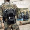 VISMIX Tactical Chest Rig, Adjustable&Detachable Molle Chest Rigs with Mag Pouch - Image 6
