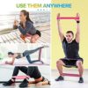Portzon Resistance Loop Exercise Bands, Suitable for arm, Leg Stretching and Strength Training, Muscle Recovery, deep Squat and Pilates - Image 7