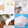 Cotton Gloves for Dry Hand, Overnight Moisturizing Gloves for Eczema, 10 Pairs White Medium Reusable Nighttime Sleeping Gloves, Jewelry Inspection Work Gloves for Men and Women - Image 3