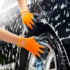 SAFEAT General Waterproof Work Gloves for Men and Women – Flexible, Double Coated Latex, Multipurpose, Sandy Grip Foam 1 Pair - Image 4