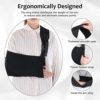 Skyward Arm Sling, Medical Support Strap for Broken Fractured Elbow Wrist, Adjustable Breathable and Lightweight Immobilizer, Shoulder Rotator Cuff Brace,Adjustable Padded - Image 7
