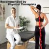 Stretching Strap with Loops - Non Elastic Stretch Band for Physical Therapy, Yoga Strap for Stretching Equipment, Stretch Bands for Exercise and Flexibility - Fascia, Hamstring & Leg Stretcher Belt - Image 6
