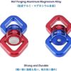 Azarxis 30KN Tree Swing Swivel Spinner, Safest Rotational Climbing Rope Devices Hanging Hook Accessory for Children’s Web Tree Swing Setting, Aerial Silks Dance - Image 4