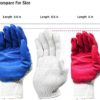 PREMIUM Non-Slip Red Latex Rubber Palm Coated Work Safety Gloves Garden Gloves (300 PAIRS) - Image 3