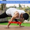TechStone Resistance Bands Set for Men and Women, Pack of 5 Different Resistance Levels Elastic Band for Home Gym Long Exercise Workout – Great Fitness Equipment for Training, Yoga – Free Carrying Bag - Image 6