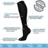 Copper Compression Socks For Men & Women Circulation-Best For Medical Running Hiking Cycling 15-20 mmHg - Image 4