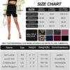 Sundwudu 4 Pack Biker Shorts for Women - 8” High Waist Summer Yoga,Running,Workout Shorts - Image 5
