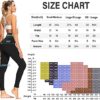 GAYHAY High Waisted Leggings for Women - Soft Opaque Slim Tummy Control Printed Pants for Running Cycling Yoga - Image 5