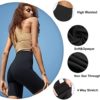 Sundwudu 4 Pack Biker Shorts for Women - 8” High Waist Summer Yoga,Running,Workout Shorts - Image 3