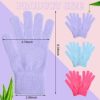 3 Pairs Moisturizing Gloves Aloe Spa Hand Moisture Glove Infused Hydrating Cracked Hand Moisturizer Gloves for Dry Hands Overnight Chapped Skin - Image 2