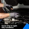 Safety Work Gloves MicroFoam Nitrile Coated, Super Breathable Tech, OriStout Working Gloves with Grip, Lightweight, Touchscreen (4 Pairs, Small) - Image 4