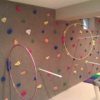 Atomik Rock Climbing Holds Bolt-On Hula Hoop Holder in Blue for Vertical Obstacle Courses - Image 5