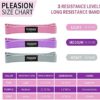 Resistance Bands Set for Legs and Butt Exercise Bands Set, Home Gym Non-Slip Fabric Booty Bands for Women and Men, 5 Levels Fitness Training Bands Workout Bands for Legs Squat Glute Hip Training - Image 7