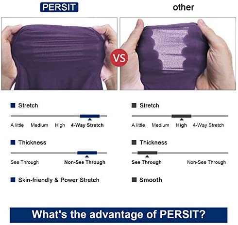 PERSIT Women's Printed Yoga Pants with 2 Pockets, High Waist Non See-Through Tummy Control 4 Way Stretch Leggings - Image 5