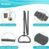 Trapeze Bar Swing for Bed Trapeze Stand Hospital Bed Trapeze for Elderly Mobility Swing Set Adult Rings Lift Transfer Pull Up Bar Bed Helper Indoor Ceiling Mounted Triangle Handle - Image 3