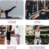 Resistance Bands Set for Legs and Butt Exercise Bands Set, Home Gym Non-Slip Fabric Booty Bands for Women and Men, 5 Levels Fitness Training Bands Workout Bands for Legs Squat Glute Hip Training - Image 6