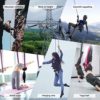 APIYOO 30kN Bearing Swing Swivel Device, 360°Rotational Hanging Swivel Hook with 2 Carabiners, Connector for Aerial Yoga, Aerial Rigging, Web Tree Swing, Hammock Chair, Climbing Rope, Kids Swing - Image 6
