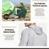 CQR Men's UPF 50+ Outdoor Long Sleeve Shirts, UV Sun Protection Loose-Fit Water T-Shirts, Running Workout Shirt - Image 4