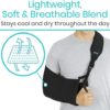 Vive Arm Sling - Medical Support Strap for Collar Bone, Rotator Cuff & Shoulder Injury - Adjustable, Breathable and Lightweight Immobilizer - Padded for Left, Right - For Elbow Dislocation and Sprain - Image 9