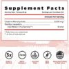 Old School Classic Monohydrate CREATINE for Women & Men - Probiotic Infused Creatine Monohydrate Powder for Muscle Size, Immune Boost, Brain Health, & Gut Optimization - 300g Creatine Powder & Scoop - Image 2