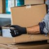 Ultra-Thin PU Coated Work Gloves-12 Pairs,Excellent Grip,Nylon Shell Black Polyurethane Coated Safety Work Gloves, Knit Wrist Cuff,Ideal for Light Duty Work. (Large) - Image 4