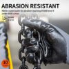 Vgo 10-Pairs Safety Work Gloves, Gardening Gloves, Non-slip Nitrile coating, Dipping Gloves (Size M,Grey,NT2110) - Image 3