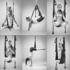 Aerial Yoga Swing Set, Yoga Hammock Aerial Swing, Aerial Sling Inversion Kit, Flying Yoga Inversion Tool, Antigravity Ceiling Hanging Yoga Sling 440 Ibs Load Include Carabiner and Extension Straps - Image 6