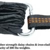 EASY BIG Aerial Yoga Swing Set - Yoga Hammock Swing Kit - 2 Extension Straps - Wide Flying Yoga Inversion Tool - Antigravity Ceiling Hanging Yoga Sling - Adult Kids Arial Toga - Image 4