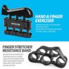 NIYIKOW Grip Strength Trainer Kit with Counter (5 Pack), Counting Grip Strength, Adjustable Hand Grip Strengthener, Finger Trainer, Finger Stretcher, Grip Ring & Stress Relief Grip Ball with Carry Bag - Image 4